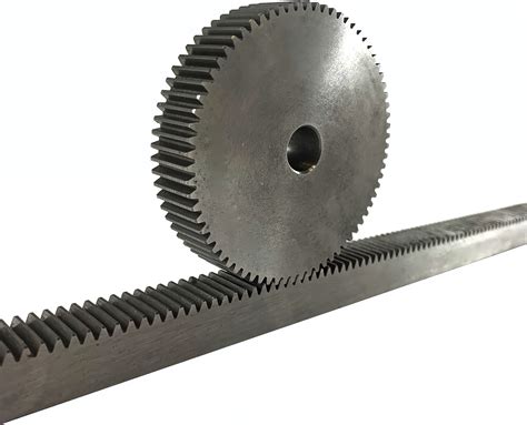 gear racks and spur gears